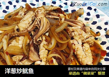 洋葱炒鱿鱼