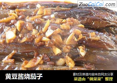 黄豆酱烧茄子