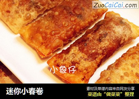 迷你小春卷