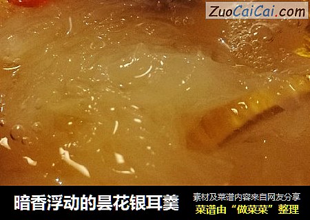 暗香浮动的昙花银耳羹