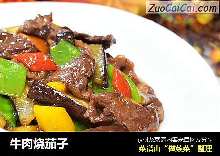 牛肉烧茄子