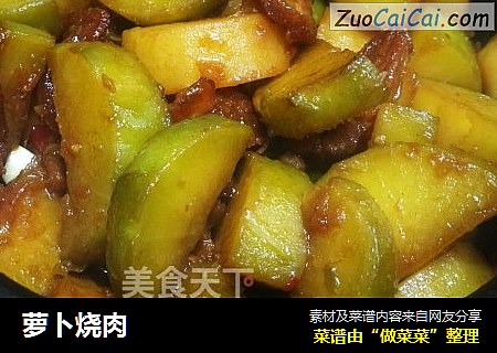 萝卜烧肉