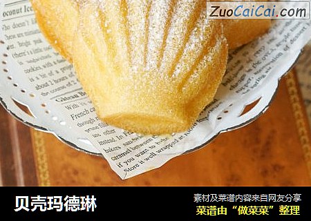 贝壳玛德琳