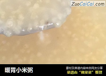 暖胃小米粥
