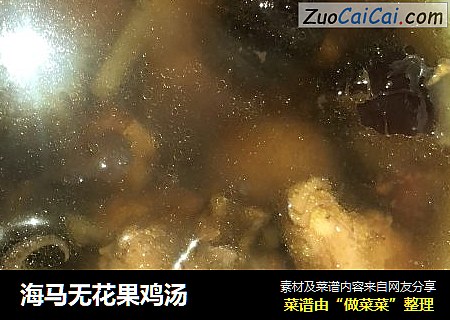 海马无花果鸡汤