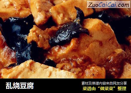 乱烧豆腐
