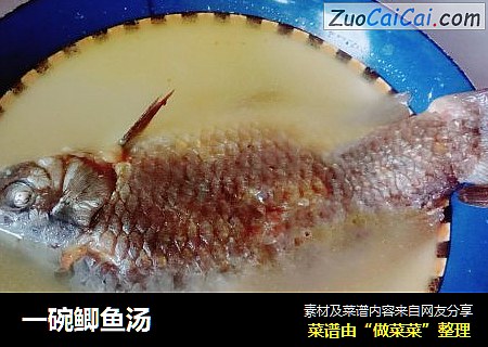 一碗鲫鱼汤