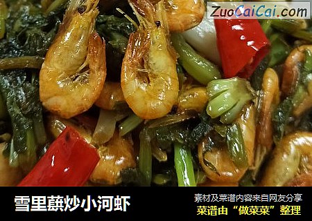 雪里蕻炒小河虾