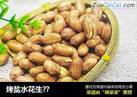 烤盐水花生??