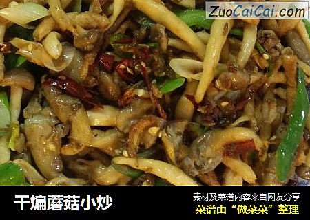 干煸蘑菇小炒