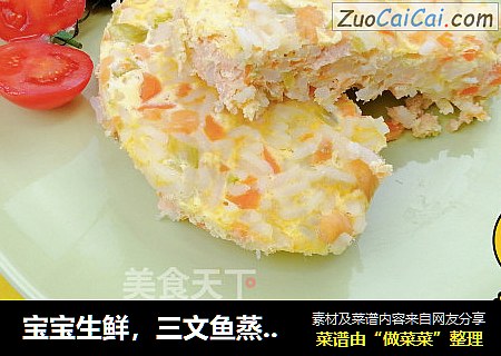 宝宝生鲜，三文鱼蒸饭，适合8个月?宝宝食用【小鹿优鲜】
