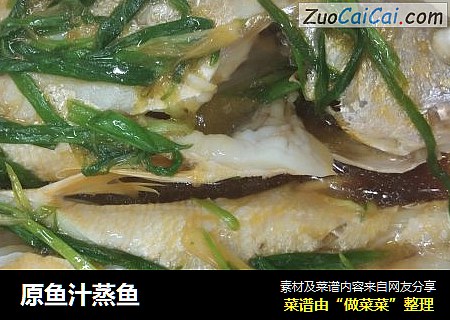 原鱼汁蒸鱼