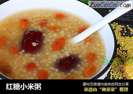 红糖小米粥