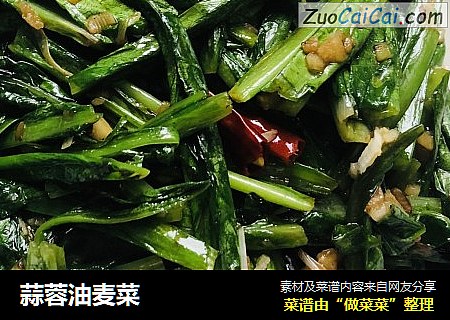 蒜蓉油麦菜
