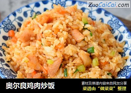 奥尔良鸡肉炒饭