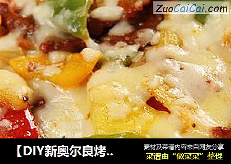 【DIY新奥尔良烤肉披萨】：激情什锦披萨