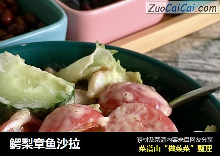 鳄梨章鱼沙拉
