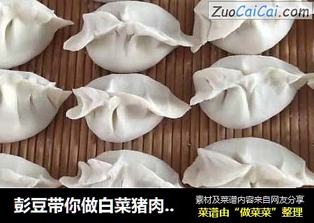 彭豆带你做白菜猪肉馅饺子（内附煎饺做法）