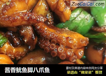 酱香鱿鱼脚八爪鱼