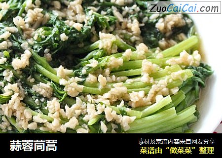 蒜蓉茼蒿