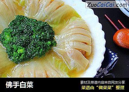佛手白菜