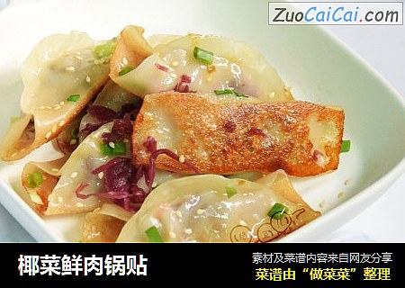 椰菜鲜肉锅贴