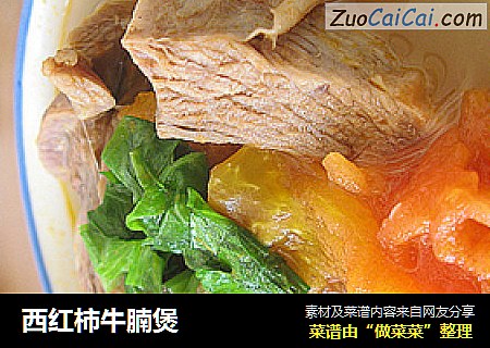 西红柿牛腩煲