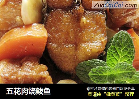 五花肉烧鲅鱼