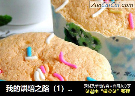 我的烘培之路（1）—手工纸杯小蛋糕