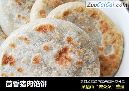 茴香猪肉馅饼