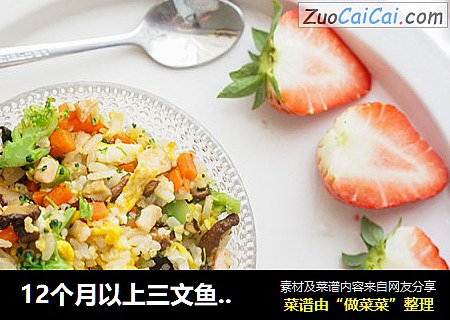 12个月以上三文鱼炒饭