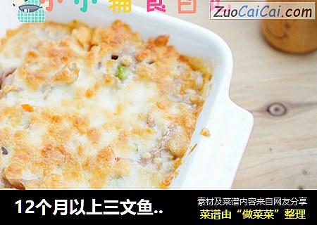 12个月以上三文鱼焗面