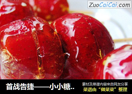 首战告捷——小小糖葫芦
