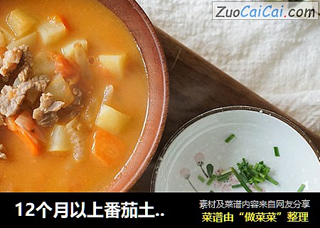 12个月以上番茄土豆牛肉汤