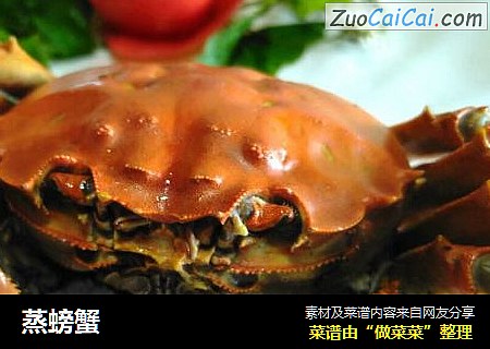 蒸螃蟹
