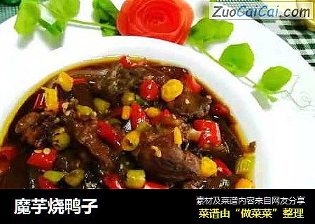 魔芋烧鸭子