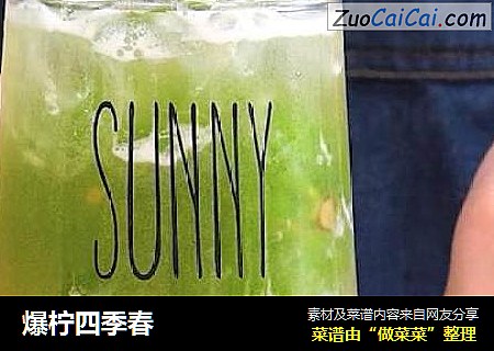 爆柠四季春