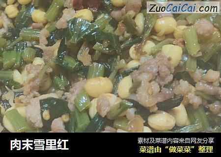 肉末雪里红
