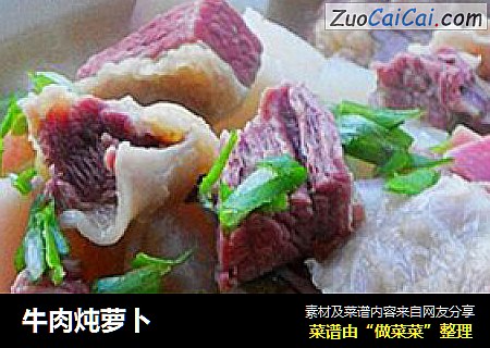 牛肉炖萝卜