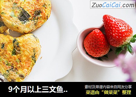  9个月以上三文鱼面条饼