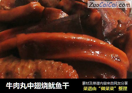 牛肉丸中翅烧鱿鱼干