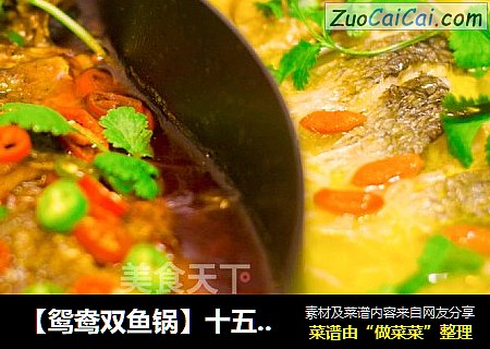 【鸳鸯双鱼锅】十五块钱买了两条鱼，做了一道超级好吃的鸳鸯火锅，今年的年夜饭就用他做主菜吧