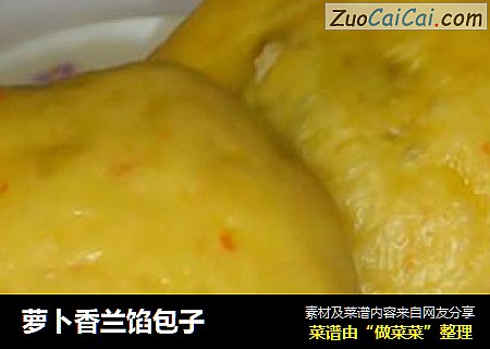 萝卜香兰馅包子
