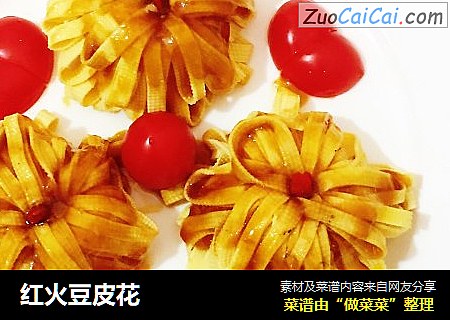 红火豆皮花