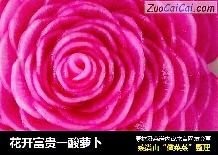 花开富贵一酸萝卜