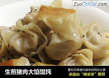 生煎猪肉大馅馄饨