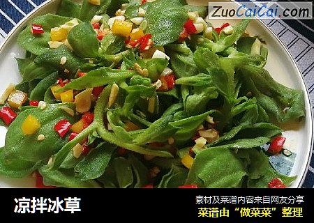 凉拌冰草