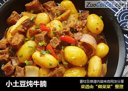小土豆炖牛腩
