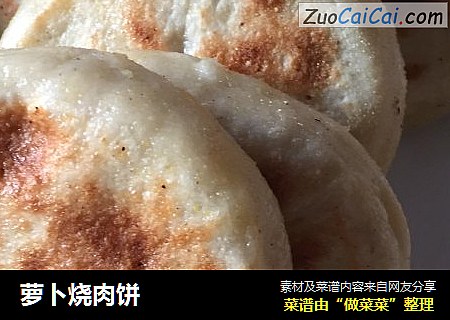 萝卜烧肉饼
