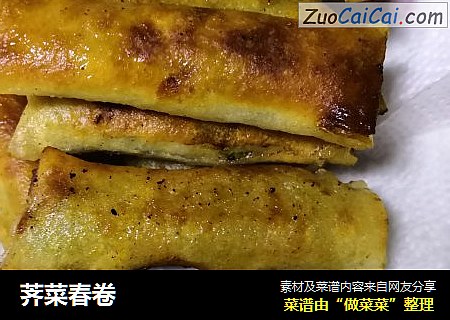 荠菜春卷